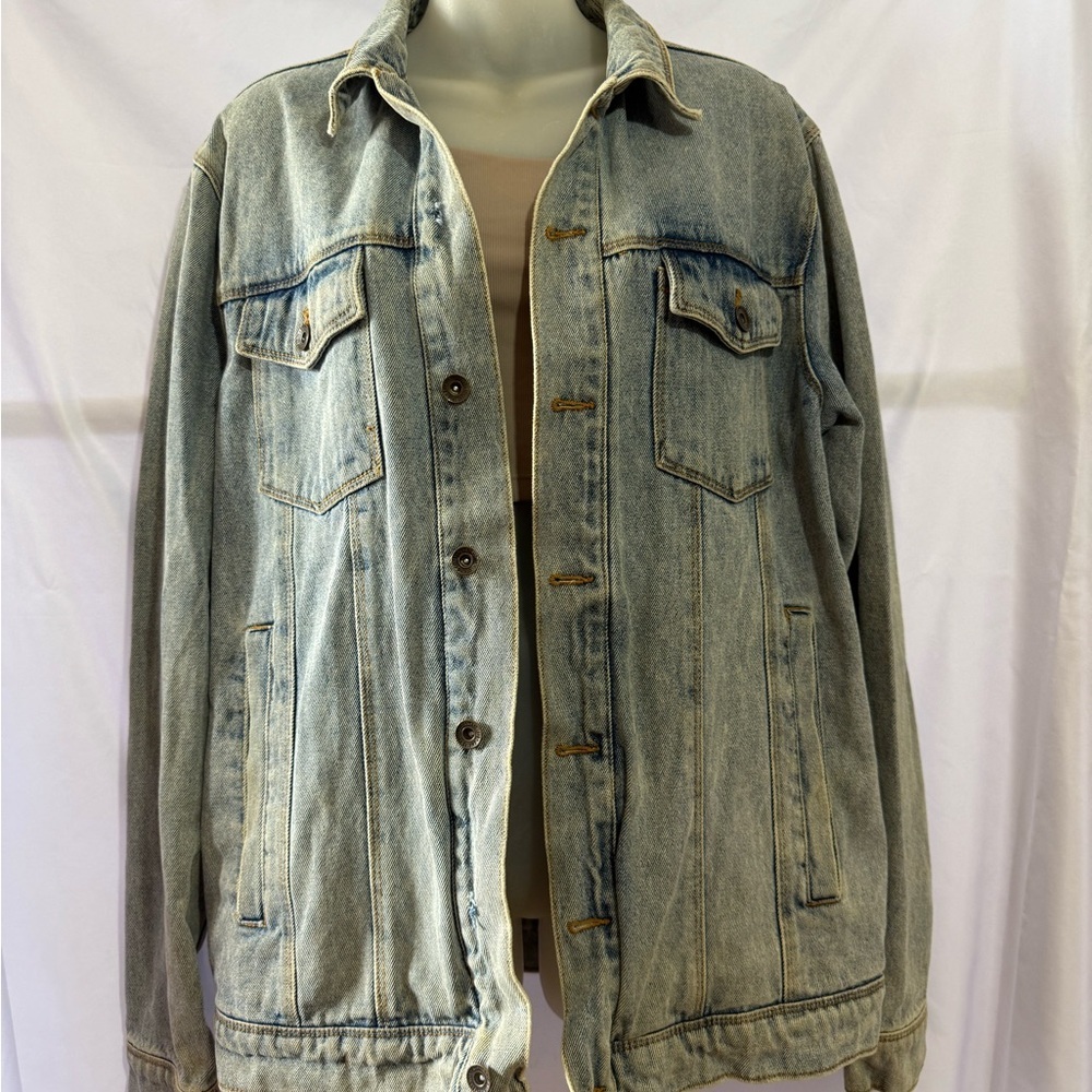 Empyre Denim Jacket Size M – Vintage Wash Blue Jean
